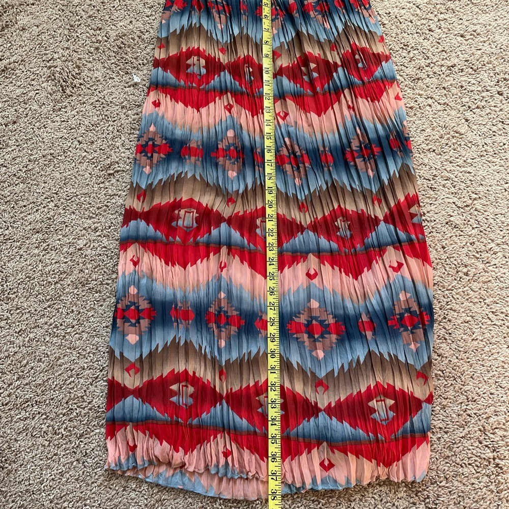 Cambridge Dry Goods maxi skirt, pleated, worn once. Vintage. Pet & smoke free
